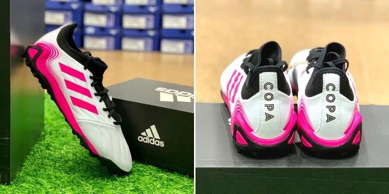 Giày đá bóng adidas Copa Sense .3 TF Superspectral - Màu Trắng/Hồng - FW6528